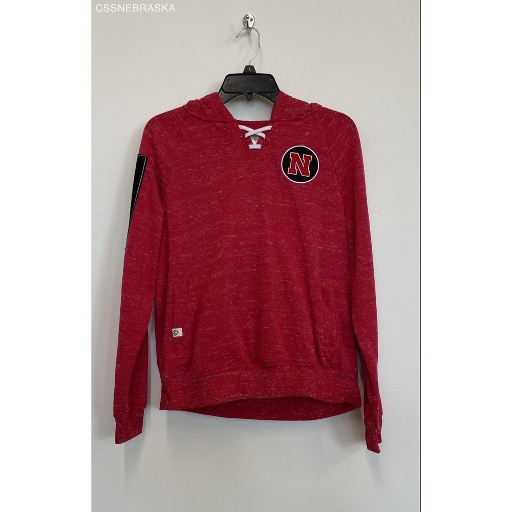 Colosseum Red women's ''Nebraska‎ Huskers " sweater - Size M